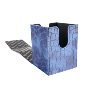 Y Y Factory Direct Custom PU Leather Cover Deck Box Game Card Storage Box Leather Card Box - Product Image 6