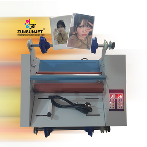 Zunsunjet PVC Vinyl A2 <span class=keywords><strong>Laminator</strong></span> cán phim tự động máy cho giấy và lá - Product Image 2