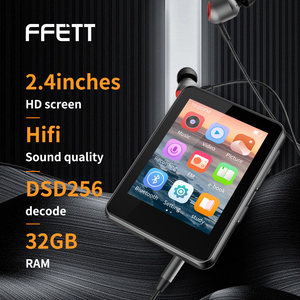 Fett Âm Thanh Di Động Máy Nghe Nhạc Sinh Viên 2.4 Inch Màn Hình Cảm Ứng 32GB FM Đài Phát Thanh TF Thẻ Du Lịch Âm Nhạc Kỹ Thuật Số Máy Nghe Nhạc MP4 Với <span class=keywords><strong>Bluetooth</strong></span> - Product Image 5