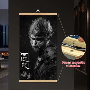 Noir mythe jeu magnétique cintre affiche haute définition singe roi affiche Cool œuvres d'art peinture décor à la maison cadeau pour garçons/fille - Product Image 4