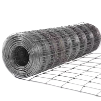Precio de fábrica: Valla de malla de alambre de acero al carbono galvanizado para ovejas, ganado, ciervos, campos y pastizales