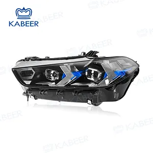 BMW X5 E70 için 2024 G18 kadar kafa lambaları DRL gün koşu işık Tuning araba aksesuarları headlamp G18 far