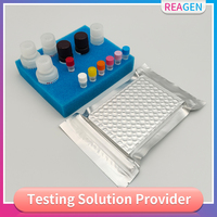 Kit de test ELISA REAGEN pour la détection des aflatoxines totales, haute précision, pour l'inspection de la sécurité alimentaire des céréales et des composants plastiques, garantie de 2 ans