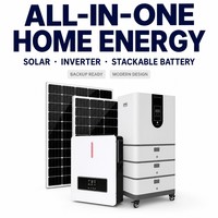 Système d'énergie domestique tout-en-un : Tour de batteries empilable pour la distribution en gros aux revendeurs et au détail, stockage domestique