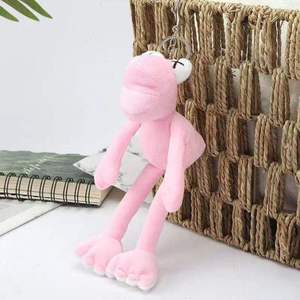 Llavero de Peluche de Rana de Patas Largas, Suave y Adorable, <span class=keywords><strong>para</strong></span> Coche, Bolso o Cartera, Ideal como Regalo - Product Image 1