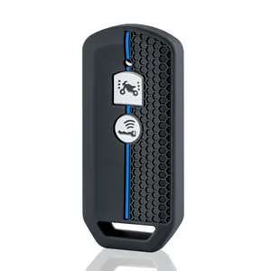 SH125 X-ADV ไฮบริดสำหรับฮอนด้า PCX 150 SH300สกูตเตอร์ Forza <span class=keywords><strong>125</strong></span> 300ซิลิโคนรถจักรยานยนต์สกู๊ตเตอร์กุญแจปลอก FOB 2ปุ่ม - Product Image 4