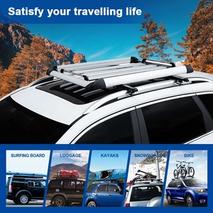 Portapacchi universale in alluminio e plastica per auto 4x4, montabile su gancio di traino - Product Image 3