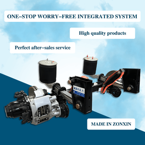 Suspension pneumatique de semi-<span class=keywords><strong>remorque</strong></span> de type américain avec kit de levage avec axe de frein à disque pour tracteur BPW / SAF / Fuwa standard personnalisé - Product Image 5