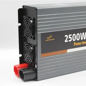 power inverter Inverter 2500W Power DC 12V 24V To AC 110V 220V Voltage 50 60HZ Converter Solar Car Inverters