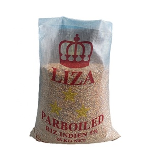 Sacs tissés <span class=keywords><strong>en</strong></span> PP bon marché fabriqués <span class=keywords><strong>en</strong></span> Chine, 25 kilogrammes par paquet, pour le maïs, les céréales, les pommes de terre, le riz, le <span class=keywords><strong>café</strong></span> - Product Image 1