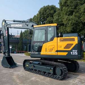 ประเภทรถขุดไฮดรอลิกแบบตีนตะขาบยี่ห้อฮุนได รุ่น HX135 ราคา - Product Image 2