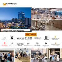 Sofa, TV-Hintergrundwand, Freizeitstuhl, Couchtisch, Kopfteil, Bettkasten Komplette Hotel-Schlafzimmermöbel