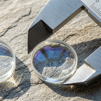 HC-OpticsSpherical Mirror High Stability Pyrex Spherical Reflect Mirror Custom Coating For Aerospace Optical Measuring Device