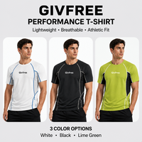 T-shirt de sport respirant à séchage rapide, léger, uni, avec empiècements, pour la course à pied, manches longues, décontracté, col rond, été