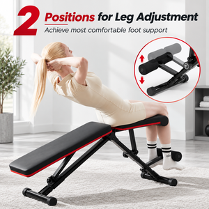 Banco de Pesas Ajustable y Plegable para Entrenamiento en Casa, Gimnasio, Ejercicios con Mancuernas, Equipo de Fitness para Cuerpo Completo - Product Image 5