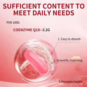Cápsulas de Coenzima <span class=keywords><strong>Q10</strong></span> con D3 y K2, Cápsulas de Vitaminas para la Salud del Corazón, Directo de Fábrica, Coenzima <span class=keywords><strong>Q10</strong></span> - Product Image 5