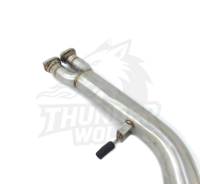 Tuyaux d'échappement intermédiaires en acier inoxydable 304 à haut débit HT Performance, 3,5 pouces, ajustement parfait pour BMW F80 M3/F82 M4 S55 3.0T