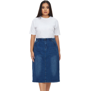 Gorgeous Wholesale size 20 denim skirt 