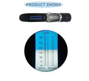 防水白利糖度0-32% 折射仪测量啤酒酒精
