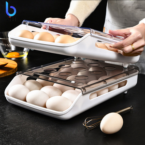 Egg Storage Drawer Egg 2022 Egg Storage Drawer Refrigerator Household Kitchen Egg-storage Container Crisper
