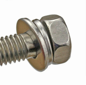 Tornillos Hexagonales de Acero Inoxidable de Alta Calidad M6 M8 M10 304 con Arandela de Resorte - Product Image 2