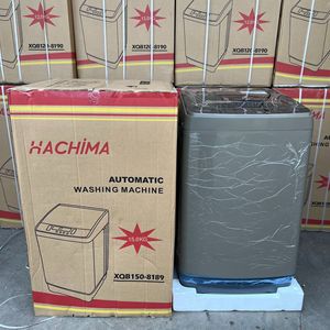 Lave-linge automatique Hachima 15,0 kg à chargement par le haut, cuve unique, boîtier en plastique, alimentation électrique - Product Image 1