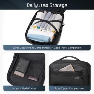 <span class=keywords><strong>Mochila</strong></span> <span class=keywords><strong>Arctic</strong></span> <span class=keywords><strong>Hunter</strong></span> de Fábrica, Moderna, Expandible, Impermeable, Resistente, con Ruedas para Portátil, Ligera, de Gran Capacidad - Product Image 5