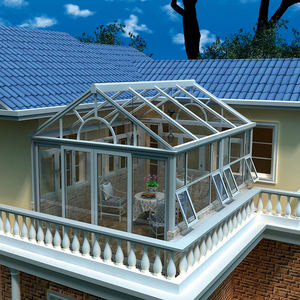 ห้องกระจกหยว<span class=keywords><strong>น</strong></span>ไท่ หลังคาทรงเฉียง สำหรับพักผ่อ<span class=keywords><strong>น</strong></span>ในสว<span class=keywords><strong>น</strong></span> ห้องกระจก โซลาเรียม ห้องสว<span class=keywords><strong>น</strong></span> ห้องกระจกชมวิวทะเล - Product Image 3