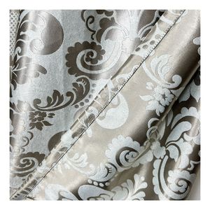 Offre Spéciale pas cher haute qualité préférentiel <span class=keywords><strong>Jacquard</strong></span> couleur unie rideaux occultants rideaux pour <span class=keywords><strong>le</strong></span> salon - Product Image 5