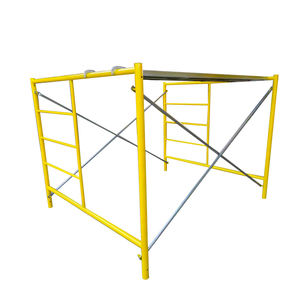 <span class=keywords><strong>Andamio</strong></span> Móvil de Acero Galvanizado de Cuatro Barras, Estilo Moderno, Capacidad de Carga de 500 kg, Alta Resistencia, Fácil Montaje, Portátil, 6 pies - Product Image 2
