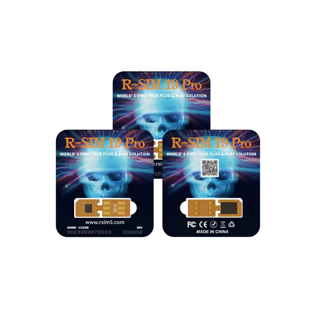 Automatic Dual SIM  R-SIM 19 Pro Automatic Dual SlM Unlcking Card for Iphone13-16 Series