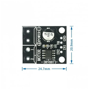 มอเตอร์ไดร์เวอร์ DRV8871 3.6A DC H-Bridge PWM โมดูลไดรฟ์พร้อมการรับประกัน 365 วันในสต็อก - Product Image 1
