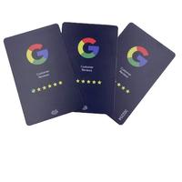 2026 Individuell Bedruckte NFC-Karten Google Kontaktlose Bewertungskarte Social-Media-Visitenkarte