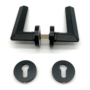 Manijas de palanca Juego de cerradura de <span class=keywords><strong>puerta</strong></span> de baño Manija Manijas de <span class=keywords><strong>puerta</strong></span> <span class=keywords><strong>interior</strong></span> Juego de cerradura de <span class=keywords><strong>puerta</strong></span> <span class=keywords><strong>Pestillo</strong></span> de palanca de privacidad - Product Image 4