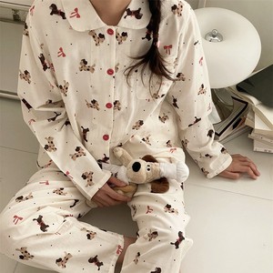 Skin-friendly Cotton Pajamas Breathable Natural Soft Sleepwear <strong>Pjs</strong> - Moisture-wicking - Luxury Feel - Durable <strong>Stitching</strong> - Product Image 4