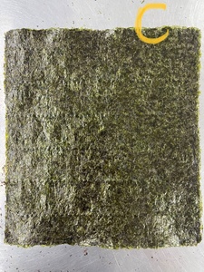 Feuilles <span class=keywords><strong>d</strong></span>'algues nori croustillantes grillées bio certifiées HACCP de haute qualité, emballées sous vide, 10 feuilles par paquet, prêtes à l'emploi, 12 paquets - Product Image 3