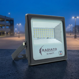 Projecteur LED extérieur en aluminium 50W, indice IP66, robuste, étanche, lampe de sécurité lumineuse pour jardin, cour, entrepôt - Product Image 5