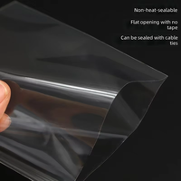 Sacs en plastique transparents plats en OPP/PP sans adhésif pour bijoux, montres et lunettes