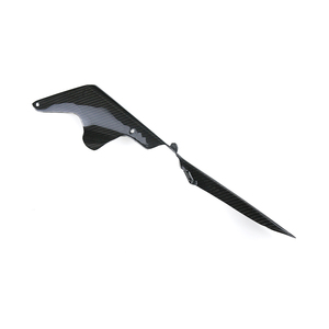 AISKA Protector de Cadena Trasero para Motocicleta, 100% Fibra de Carbono 3K, para <span class=keywords><strong>Kawasaki</strong></span> <span class=keywords><strong>ZX10R</strong></span> ZX-10R 2016-2020 - Product Image 3