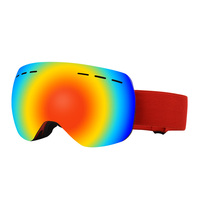 Nouvelles lunettes de snowboard avec monture en TPU, verres anti-buée, lunettes de sport pour la neige, lunettes de ski