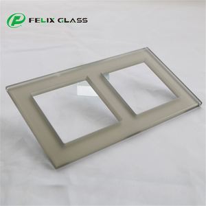 Felix Glass - Panel de Enchufe de Pared de Vidrio con Marco Personalizado CNC OEM - Product Image 1