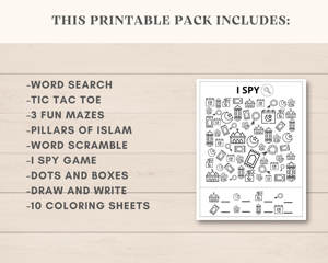 Custom Printing Eid <strong>Ramadan</strong> <strong>Activity</strong> Coloring <strong>Books</strong> for Kids - Product Image 6