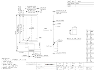 Nouveau module LCD E-ink ultra-fin à faible consommation Microtech de 2,13 pouces, circuit intégré de pilote SEA330, monochrome, SPI 4 fils, étiquettes de prix ESL pour supermarchés - Product Image 5