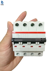 S204 4P C100A เซอร์กิตเบรกเกอร์ สวิตช์อากาศ สวิตช์โอเวอร์โหลด อุปกรณ์ป้องกันไฟฟ้าลัดวงจร สวิตช์ไฟฟ้าแรงดันต่ำ - Product Image 1