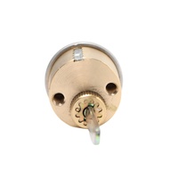 Brass High Security Rim Cylinder with Rod for Hotel, Office, Home, Apartment