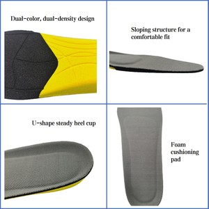 Semelles intérieures en mousse PU absorbant les chocs, soulagement de la <span class=keywords><strong>douleur</strong></span>, <span class=keywords><strong>anti</strong></span>-fatigue, compatibles ESD, pour le travail, le sport, confort, inserts pour chaussures, semelles intérieures pour bottes - Product Image 2