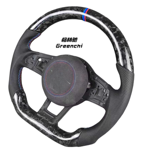 Volant en fibre de carbone amélioré et forgé pour Volkswagen <span class=keywords><strong>Golf</strong></span> 7.5 GTI MK7 Polo GTS GTD <span class=keywords><strong>GTE</strong></span> R Passat CC R-Line - Product Image 5