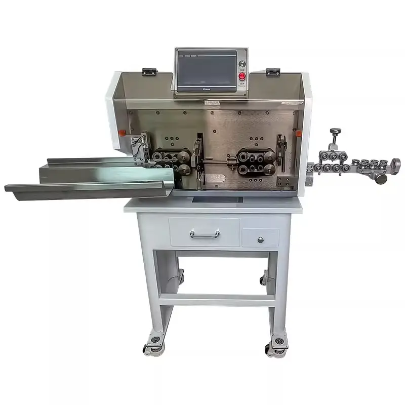 Large Size Cable Full Automatic Multi-core Wire Cutting Stripping Machine Cable Wire Stripping Machine