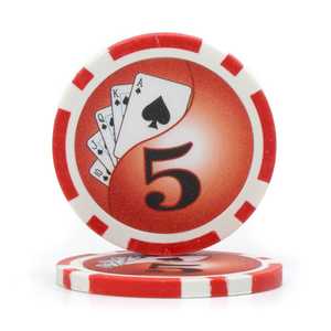 Fichas de póquer Yin Yang de 13,5 gramos con bandeja 25/Pkg Set - Product Image 3