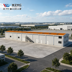 Atelier industriel lourd de 60m à 120m construit avec une structure en acier portique à grande portée - Product Image 1